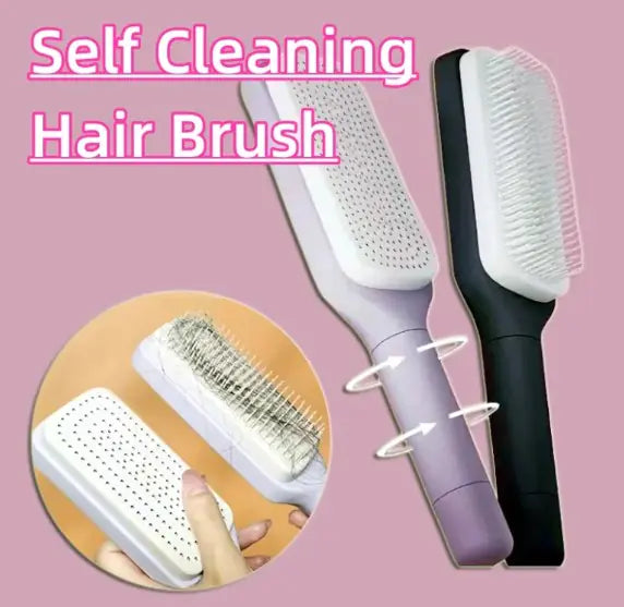 SilkGlide™ 4-in-1 Self-Cleaning Brush